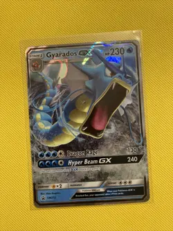Pokemon Card - Gyarados GX SM212 - Promo - Half Art, NM! - Image 1