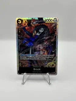 One Piece CCG Brook 6x Card Playset - EB01-046 SR - English - ALL MINT - Image 2