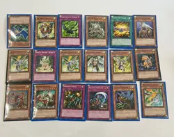 300+ Yu-Gi-Oh TCG Card Lot! Holos Foils Duplicates 1996 Over 330 Cards! Vintage - Image 5