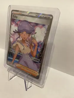 Tulip - 244/182 - Pokemon Paradox Rift Full Art Ultra Rare Card NM - Image 3