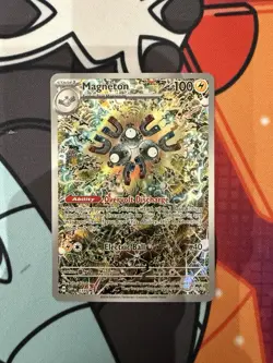 Pokemon TCG Magneton SVP 159 Surging Sparks Promo Card NM Condition - Image 1