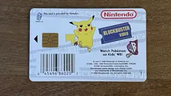 Nintendo Blockbuster Video Pokemon Snap Station Jigglypuff 1999 Collectors Card - Image 2