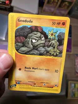Geodude 110/165 Expedition Non Holo 2002 Pokemon Single Card - Image 4