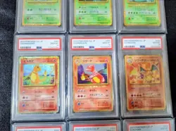 9 consecutive PSA10 Pokemon card classic Pokemon Classic starter trio - Image 3
