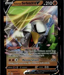 Galarian Sirfetch'd V Promo SWSH: Sword & Shield Promo Cards SWSH043 - Image 1