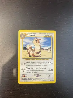 Furret - 35/111 [Neo Genesis] Pokemon TCG - Uncommon Pokemon Card - Image 1