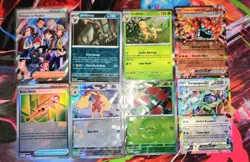 Pokemon TCG Prismatic Evolution Rare Cards LOT (8 cards) - Image 1