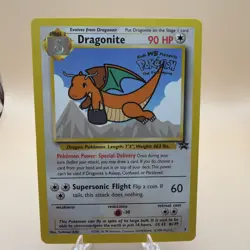 Pokemon Dragonite Promo Card 90 HP #149 Kids WB First Movie 1999 Wizards Fresh - Image 1