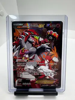 Pokemon Team Magma's Groudon EX 15/34 Double Crisis Holo Basic HP190 Card + EX - Image 3