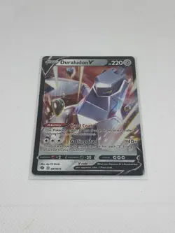 Pokemon TCG Champion's Path Duraludon V Holofoil 047/073 Card Excellent Rare - Image 1
