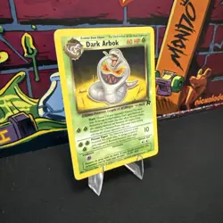 Dark Arbok Card 19/82 Non-Holo Rare, Team Rocket Series Pokemon TCG NM - Image 2