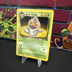 Dark Arbok Card 19/82 Non-Holo Rare, Team Rocket Series Pokemon TCG NM - Image 3