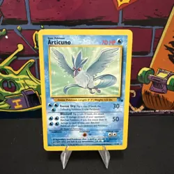 Articuno 17/62 Non Holo Rare Fossil Set 1999 Pokemon Card LP Mint - Image 1