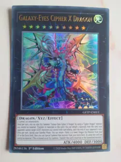 GFTP-EN011 Galaxy-Eyes Cipher X Dragon - 1st Edition Ultra Rare Yu-Gi-Oh Card - Image 1