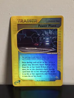 Pokemon Card Power Plant 139/147 Reverse Holo MP - Image 1