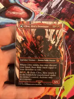 Clive, Ifrit's Dominant (Borderless) Final Fantasy Regular (0318) - Image 1