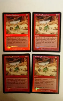 Swirling Sandstorm x1 *FOIL* MTG Judgment 1x Magic have 4 to sell - Image 1