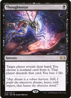 4x Thoughtseize Double Masters English MTG - Image 1