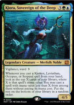 Kiora, Sovereign of the Deep - M - March of the Machine: The Aftermath - 35 - NM - Image 1