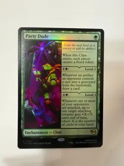 Party Dude (FOIL) MTG: Teenage Mutant TMNT -SHIPS NOW! - Image 1