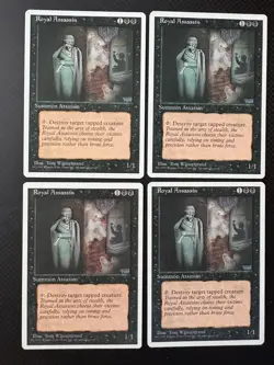 MTG | 4x Royal Assassin | Fourth Edition | Magic The Gathering | *Kult - Image 1