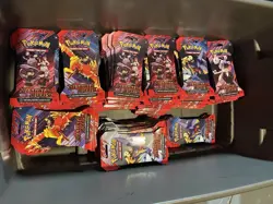 Pokemon Sealed Scarlet & Violet Destined Rivals Sleeved Booster Packs x 166 - Image 1