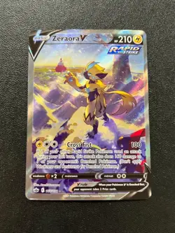 Pokemon Zeraora V 166/198 Chilling Reign Alternate Art NM - Image 1