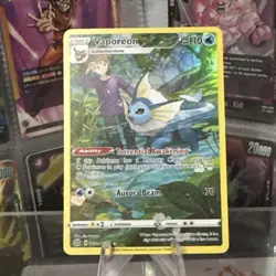 Vaporeon TG02/TG30 Ultra Rare Pokemon SWSH09: Brilliant Stars Trainer Gallery - Image 1