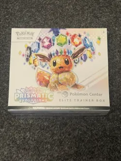 pokemon center prismatic evolutions etb & Prismatic Super Premium Collection - Image 4