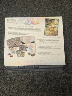 pokemon center prismatic evolutions etb & Prismatic Super Premium Collection - Image 5