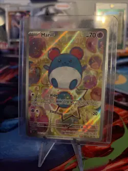Marill 232/217 ASC Full Art Holo Pokemon TCG Card MINT - Image 1