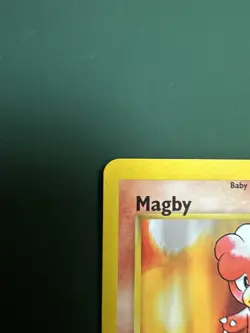 Magby #23/111 Rare Pokemon Card Neo Genesis MP - Image 3