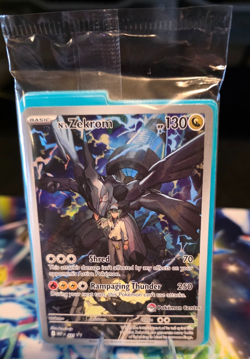 Pokemon TCG - N's Zekrom Pokemon Center Ascended Heroes ETB Promo 031 *SEALED* - Image 1