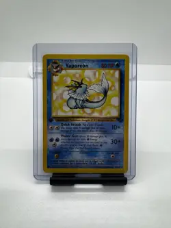 Vaporeon 1999 1st Edition Jungle Pokemon Card 28/64 Non-Holo - Nm/Lp - Image 1