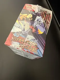 Pokemon TCG Scarlet Violet DESTINED RIVALS BOOSTER BOX Sealed w/acrylic case - Image 4