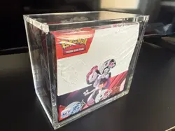 Pokemon TCG Scarlet Violet DESTINED RIVALS BOOSTER BOX Sealed w/acrylic case - Image 5