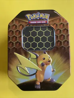 POKEMON TCG EMPTY TINS! | COLLECTORS STORAGE | RAICHU TINS ⚡ - Image 1