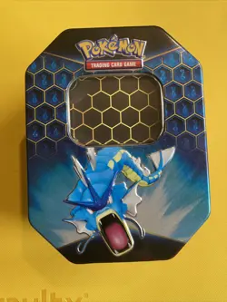 POKEMON TCG EMPTY TINS! | COLLECTORS STORAGE | GYARADOS TINS - Image 1