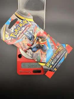 (HEAVY) 32.85G Pokemon TCG Mega Evolution Sleeved Booster Pack (SEALED) - Image 1