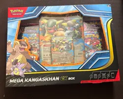POKEMON TCG MEGA KANGASKHAN EX BOX NEW FACTORY SEALED MEGA EVO & DESTINED PACKS - Image 1