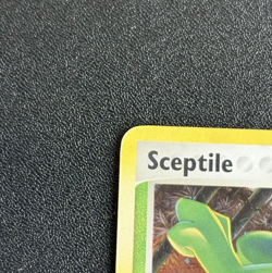Carta Pokemon Sceptile EM 10 Rara Holo EX Emerald EN Excellent Vintage 2005 - Image 3