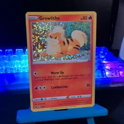 Growlithe - 4/15 Holo 4/15 McDonald's Promos 2022 Pokemon Fast Ship LP - Image 2