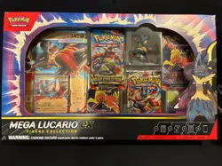 Pokemon Mega Lucario EX Premium Figure Collection CASE (6 Boxes) Factory Sealed - Image 3