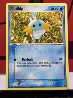 Mudkip 59/109 Ruby and Sapphire Pokemon TCG Regular Common 2004 VLP - Image 3