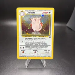 Pokemon TCG Clefable Base Set 2 5/130 Holo Unlimited Holo Rare - Image 1