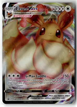 Eevee VMAX ⭐ SWSH087 Holo Promo SWSH Black Star 2019 Pokemon NM - Image 1