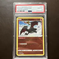 2023 Pokemon Crown Zenith Radiant Charizard 020/159 - PSA 10 - Image 1