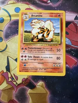 Pokemon TCG - ARCANINE - 23/102 - UNLIMITED - BASE SET (1999) - WOTC - Image 1