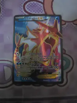 Pokemon TCG Gyarados EX 114/122 XY Breakpoint Full Art Well Played Condition - Image 2