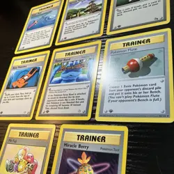 Pokemon First Edition Trainer Lot - Focus Band, Flute, Pokedex, Sprout Tower… - Image 3